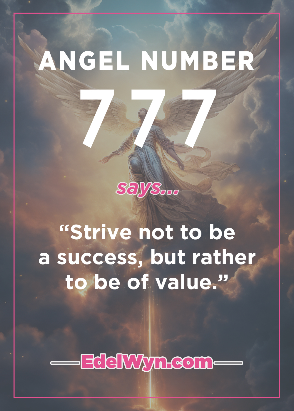 Angel Number 777 